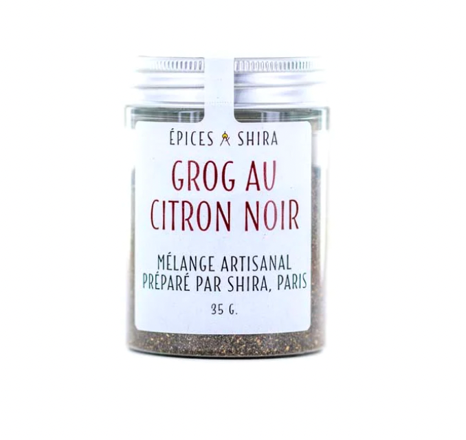 Grog au citron noir