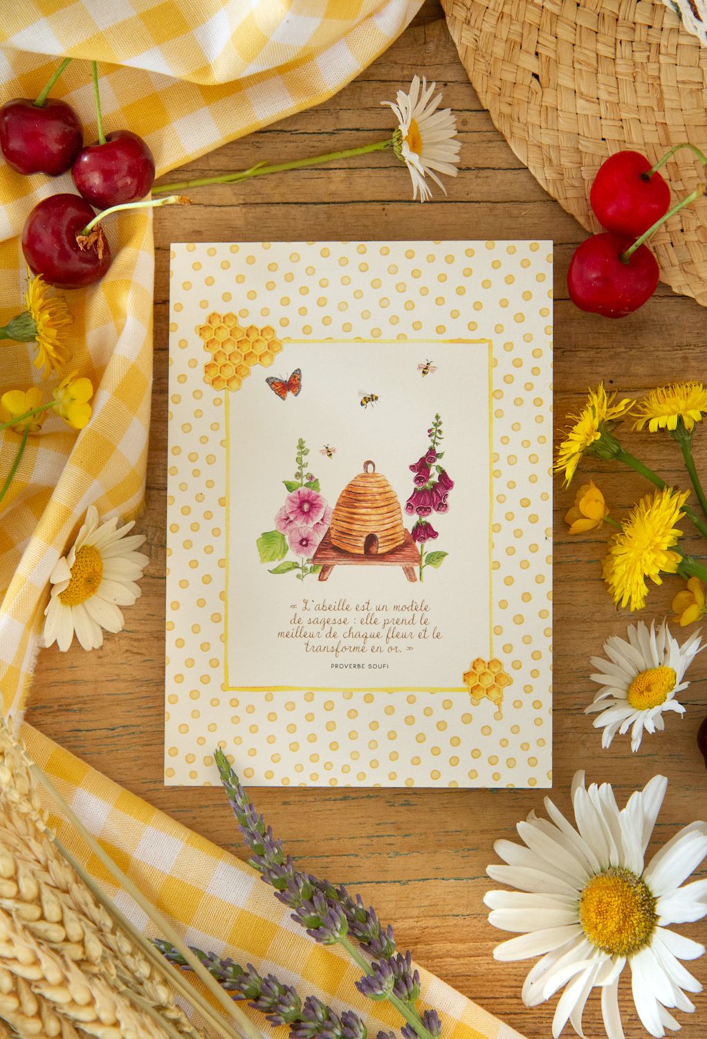 Carte Abeilles