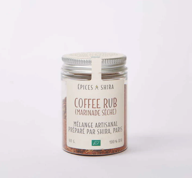 Frote de café orgánico - Shira Spices
