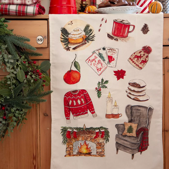 Torchon Favoris de Noël