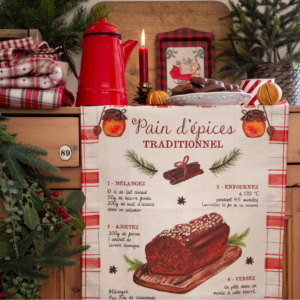 Gingerbread Tea Towel