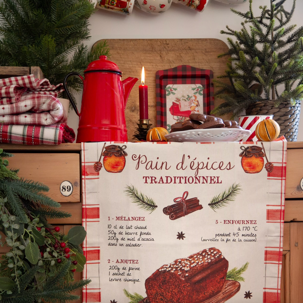 Gingerbread Tea Towel