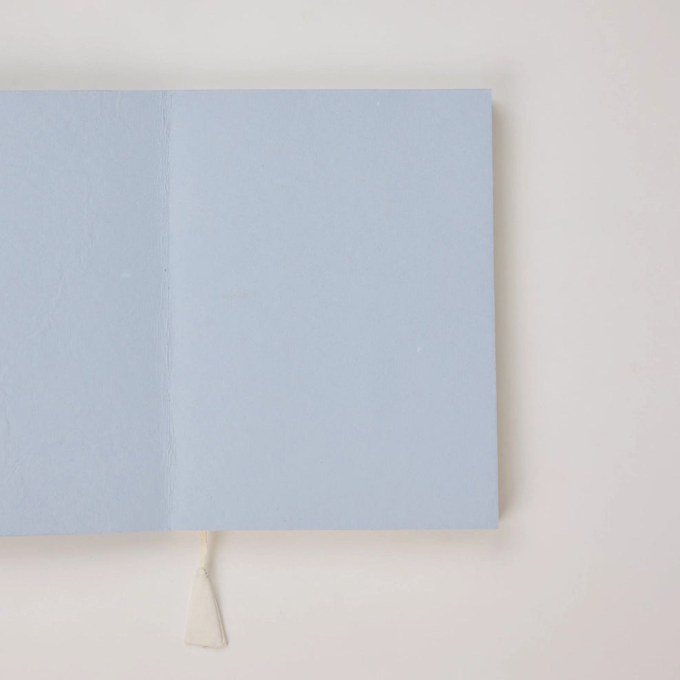 Carnet Ligné Oiseau Chanteur Bleu