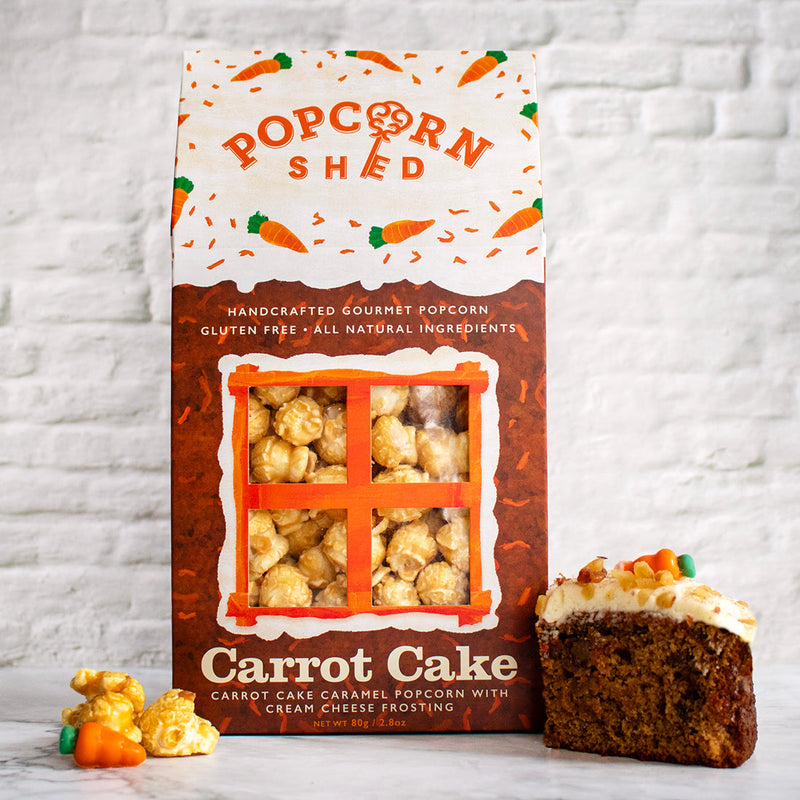 Popcorn Carrot Cake