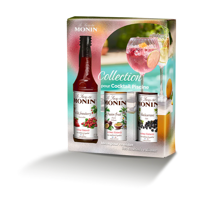 Coffret de Sirops pour Cocktail Piscine