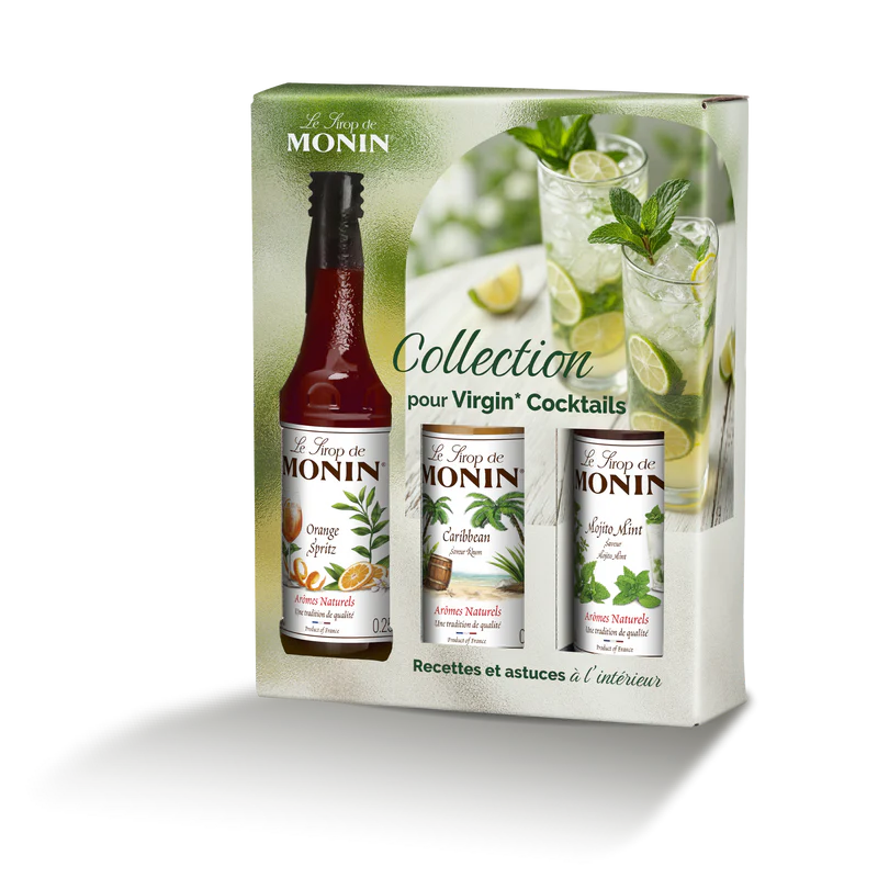 Coffret de Sirops pour Virgin Cocktails