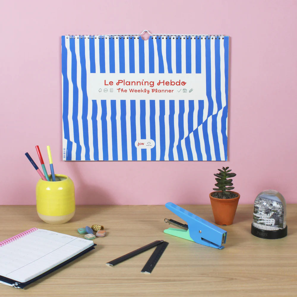 Planificador semanal de pared