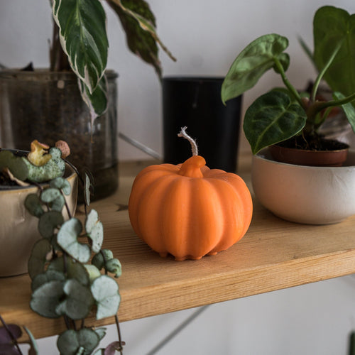 Pumpkin Decorative Candle