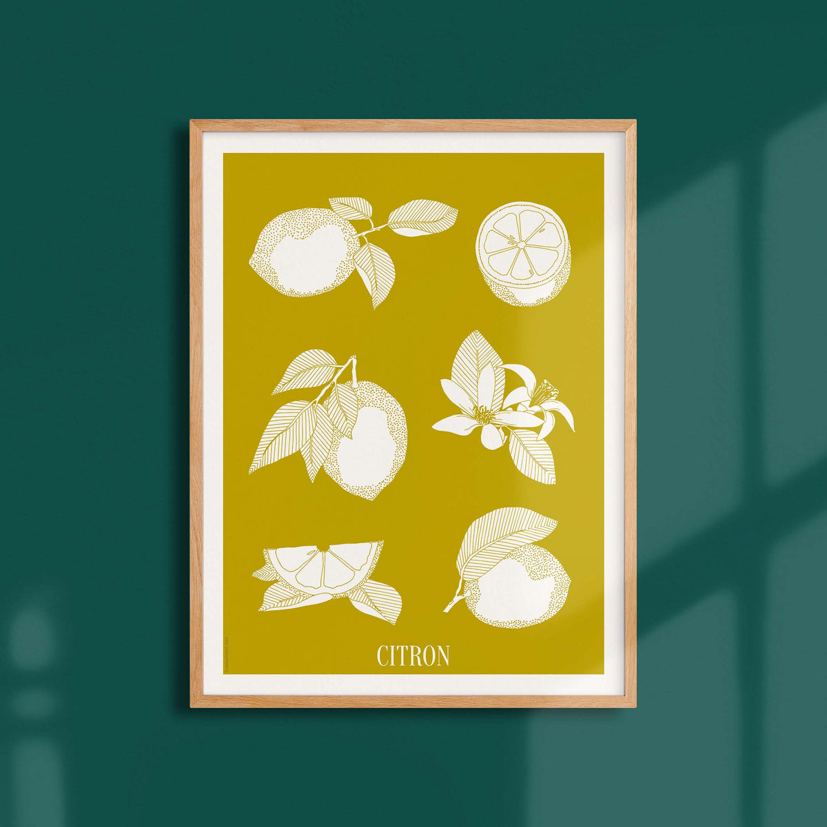 Affiche Atelier Dazat Citron