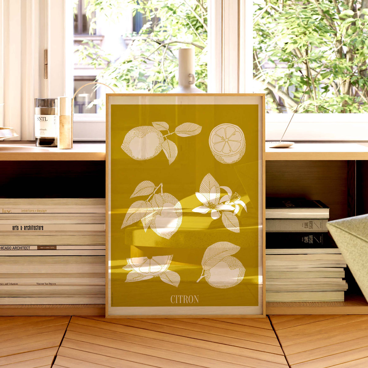 Affiche Atelier Dazat Citron