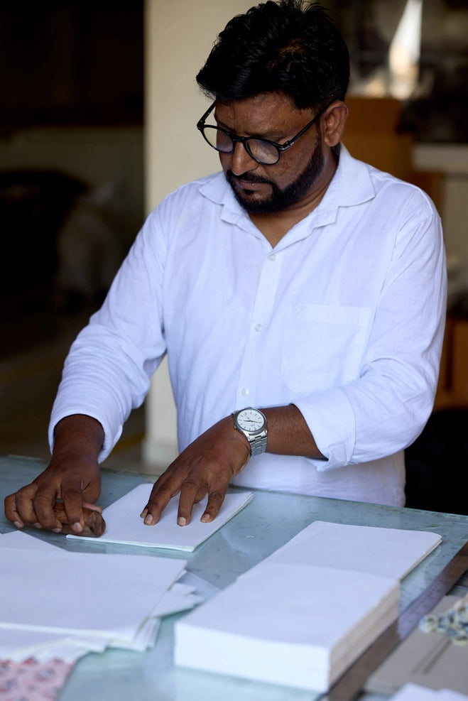 Carnet Ligné Fleurs Rose