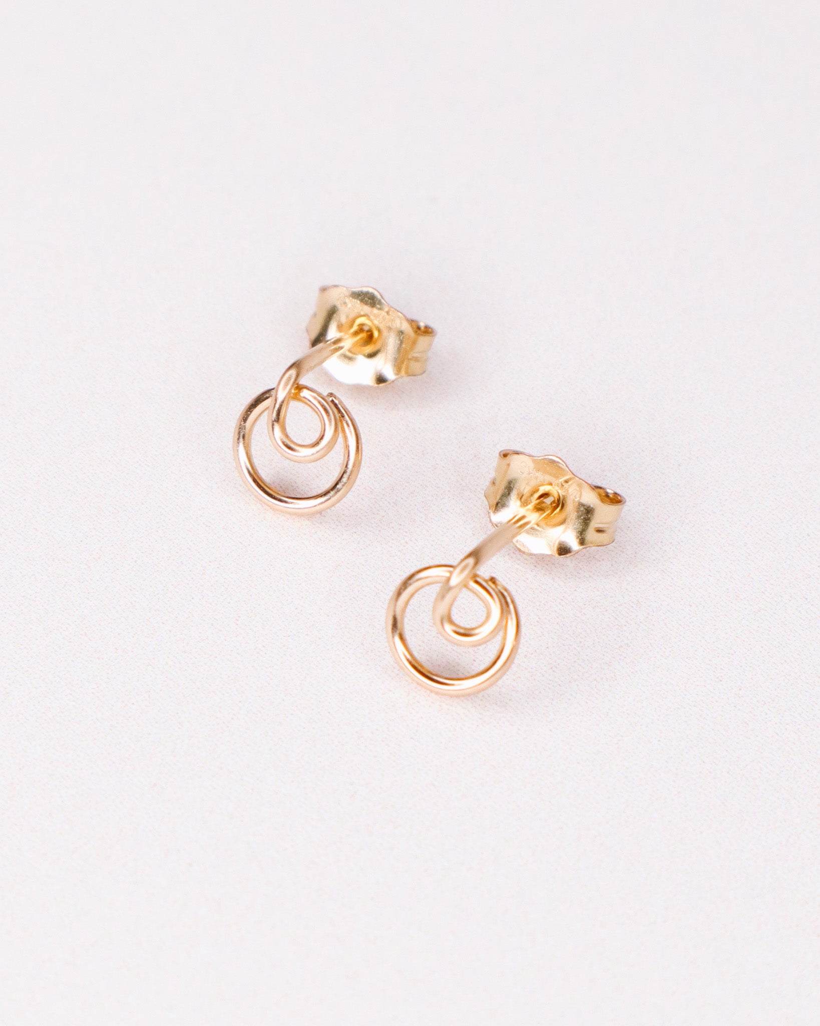 Boucles d'oreilles Dryade Or