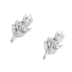 Boucles d'Oreilles Olive en Argent sterling