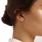 Boucles d'Oreilles Olive en Argent sterling