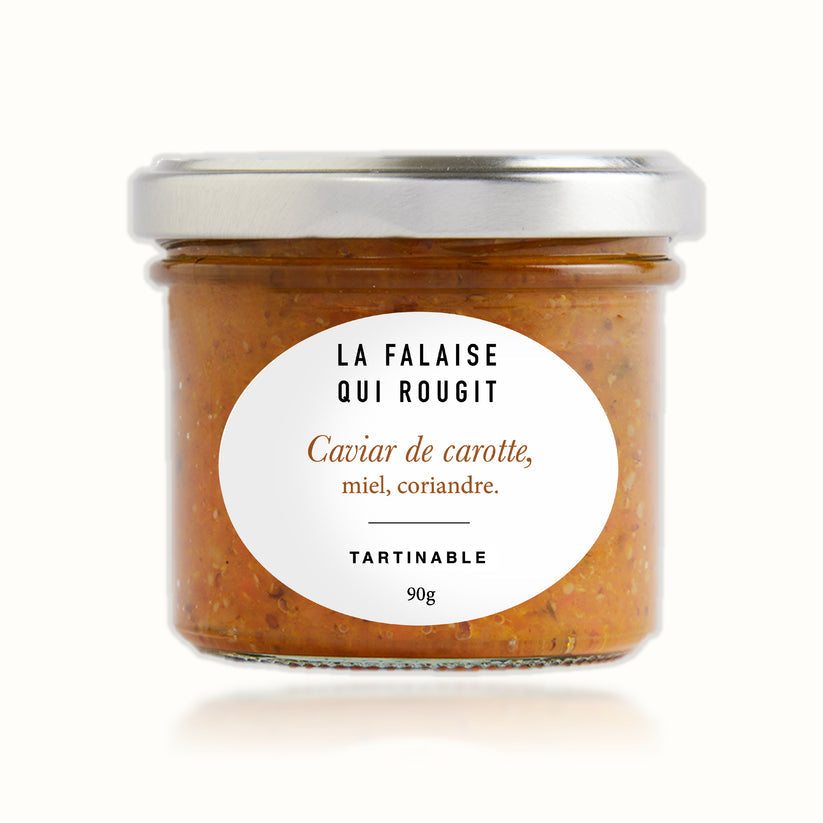Caviar de carottes des sables miel coriandre