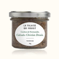 Terrine de cochon de Normandie et Calvados