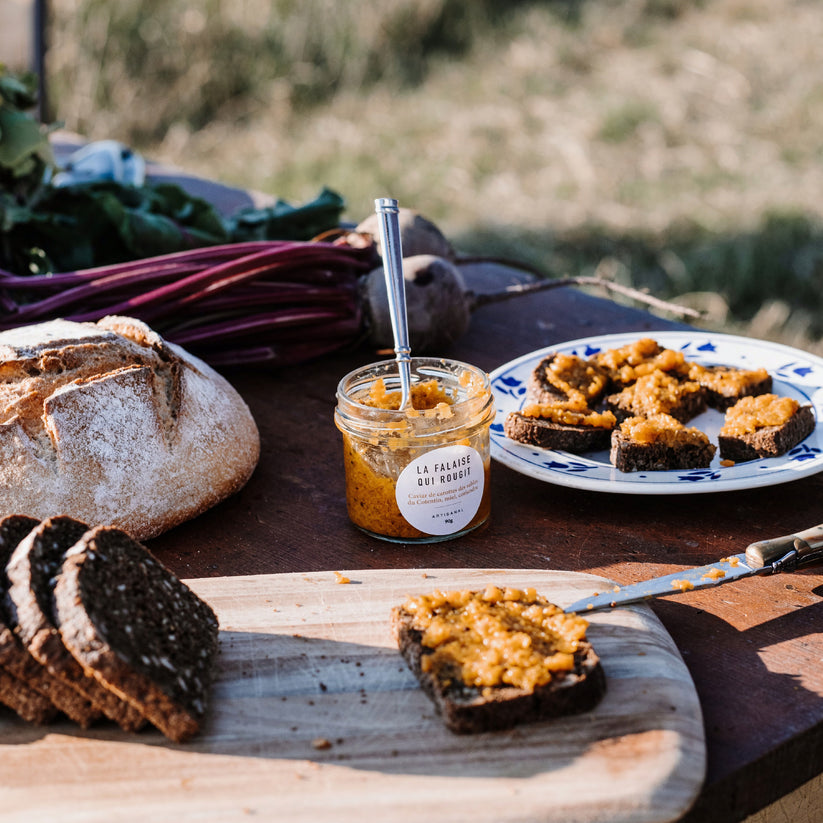 Caviar de carottes des sables miel coriandre