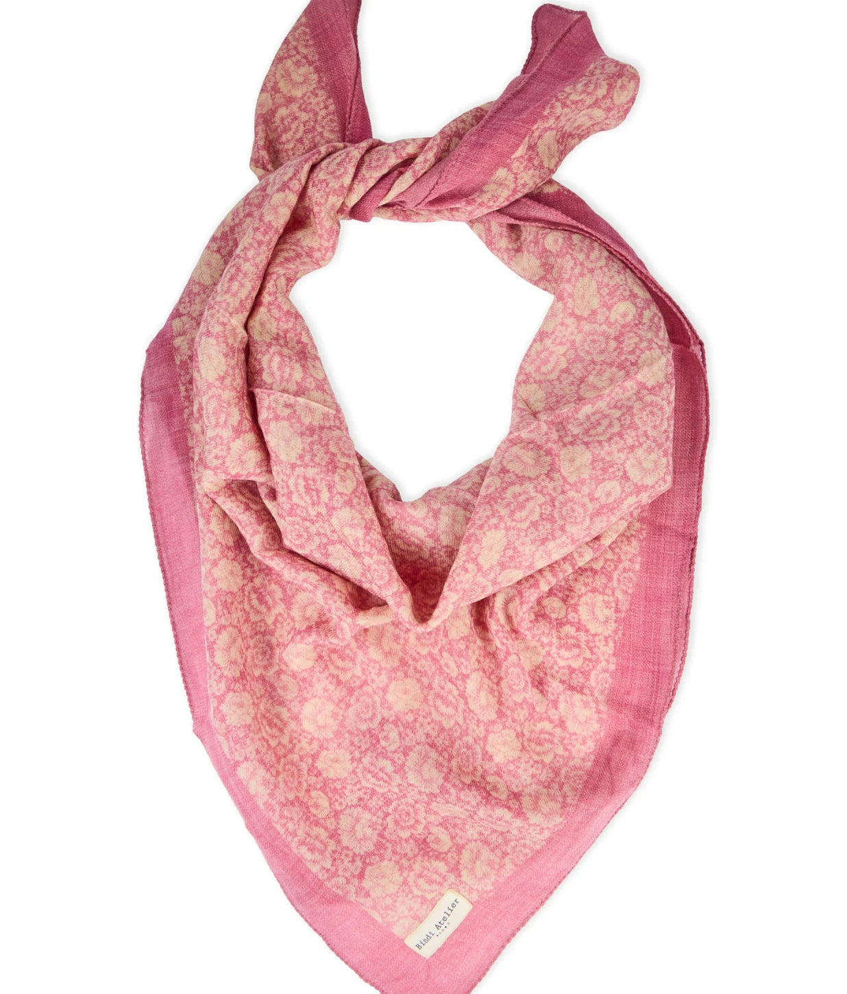 Foulard En Laine Frieda Pink