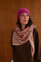 Foulard en coton - Goa Pink