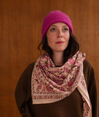 Foulard en coton - Goa Pink