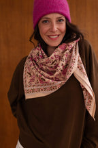 Foulard en coton - Goa Pink