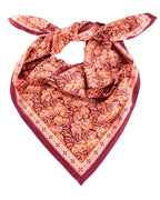 Foulard en coton - Leone Plum