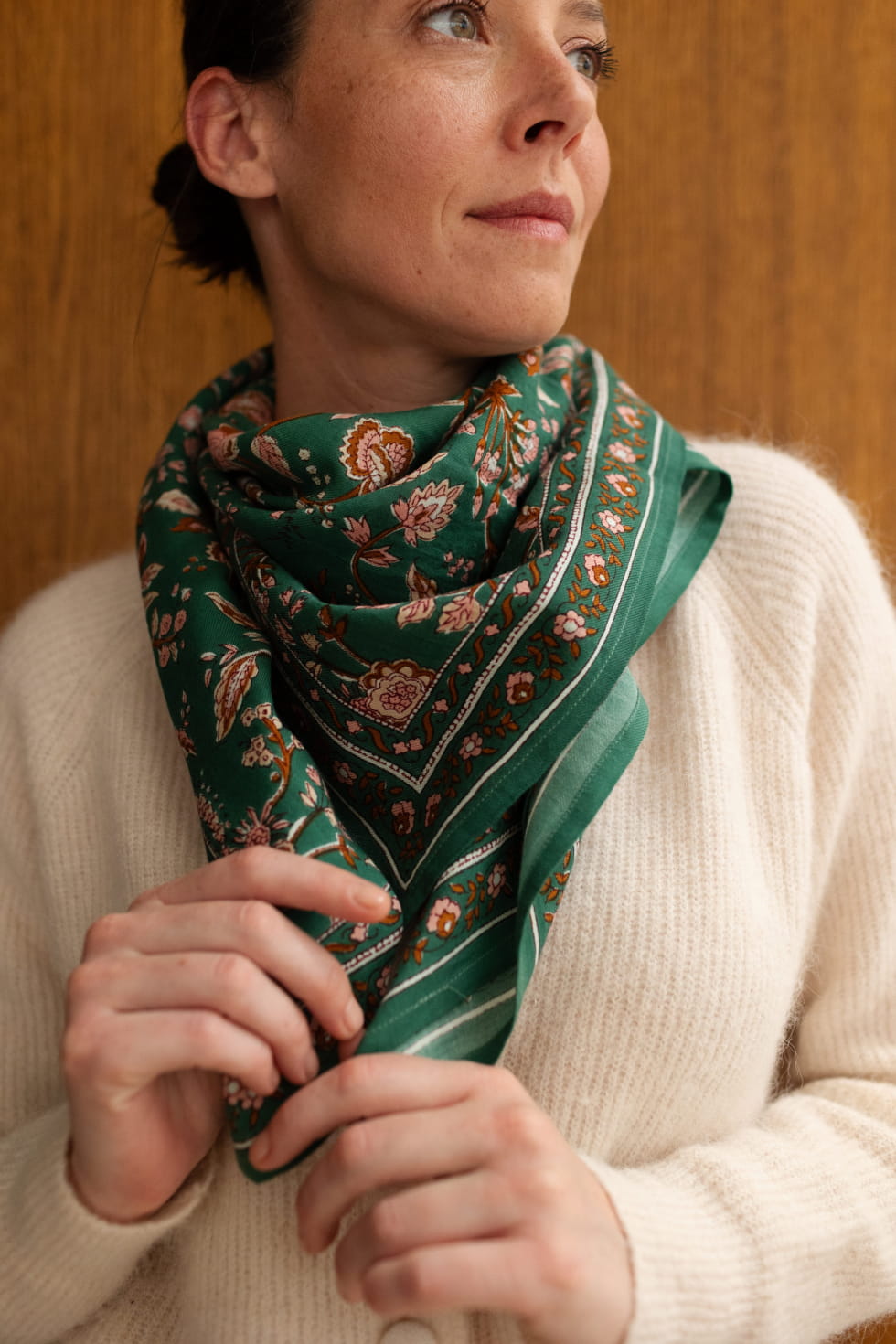 Foulard en coton - Nesta Ivy