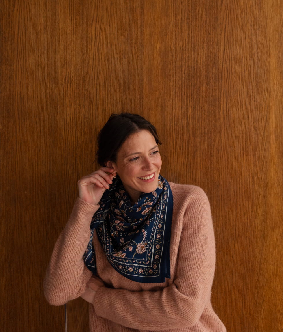 Foulard en coton - Nesta Nuit