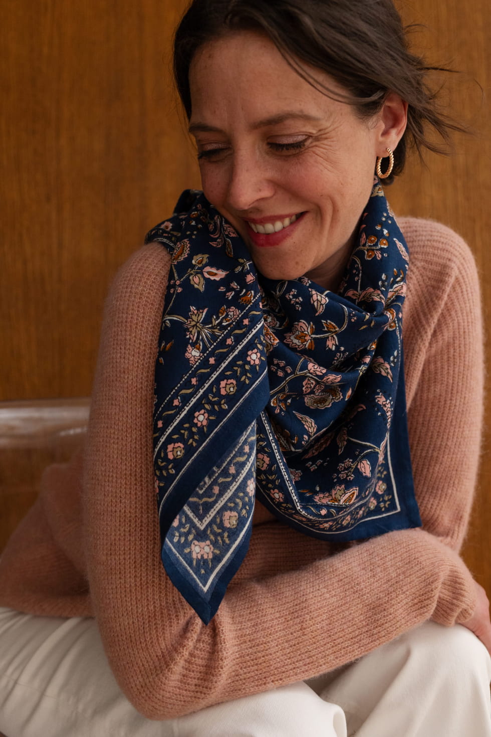 Foulard en coton - Nesta Nuit