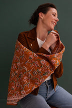 Foulard en coton - Nesta Rust
