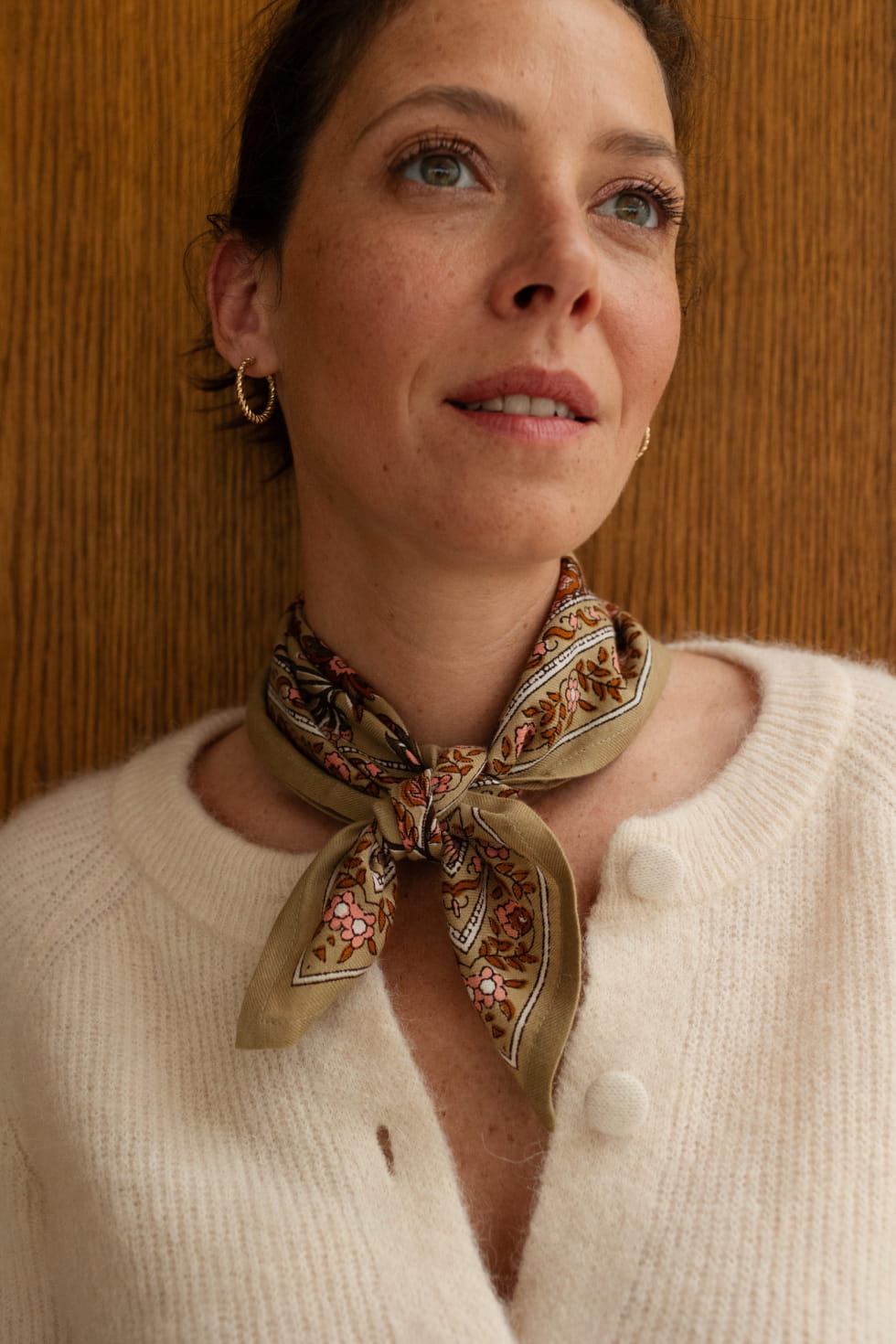 Foulard en coton - Nesta Thé