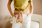 Foulard en coton - Mona Khaki