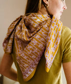 Foulard en coton - Mona Khaki