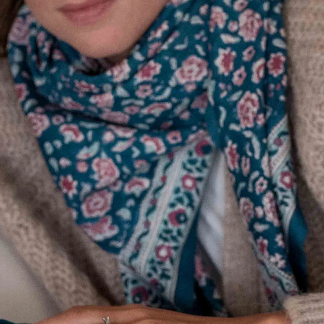 Foulard  Edel Aqua