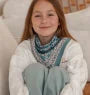 Petit Foulard Coton Edel Nuage