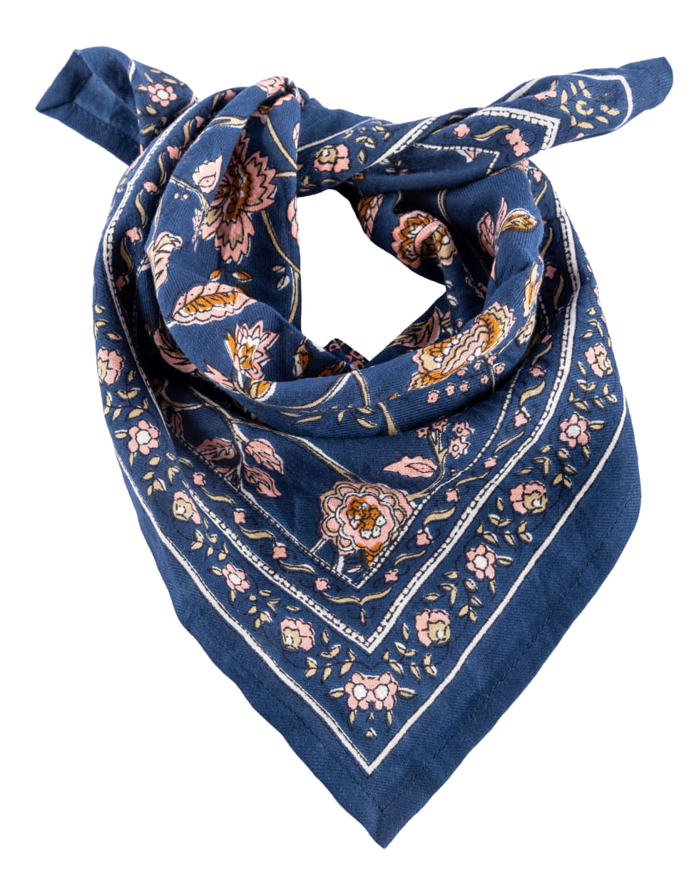 Petit foulard en coton - Nesta Nuit