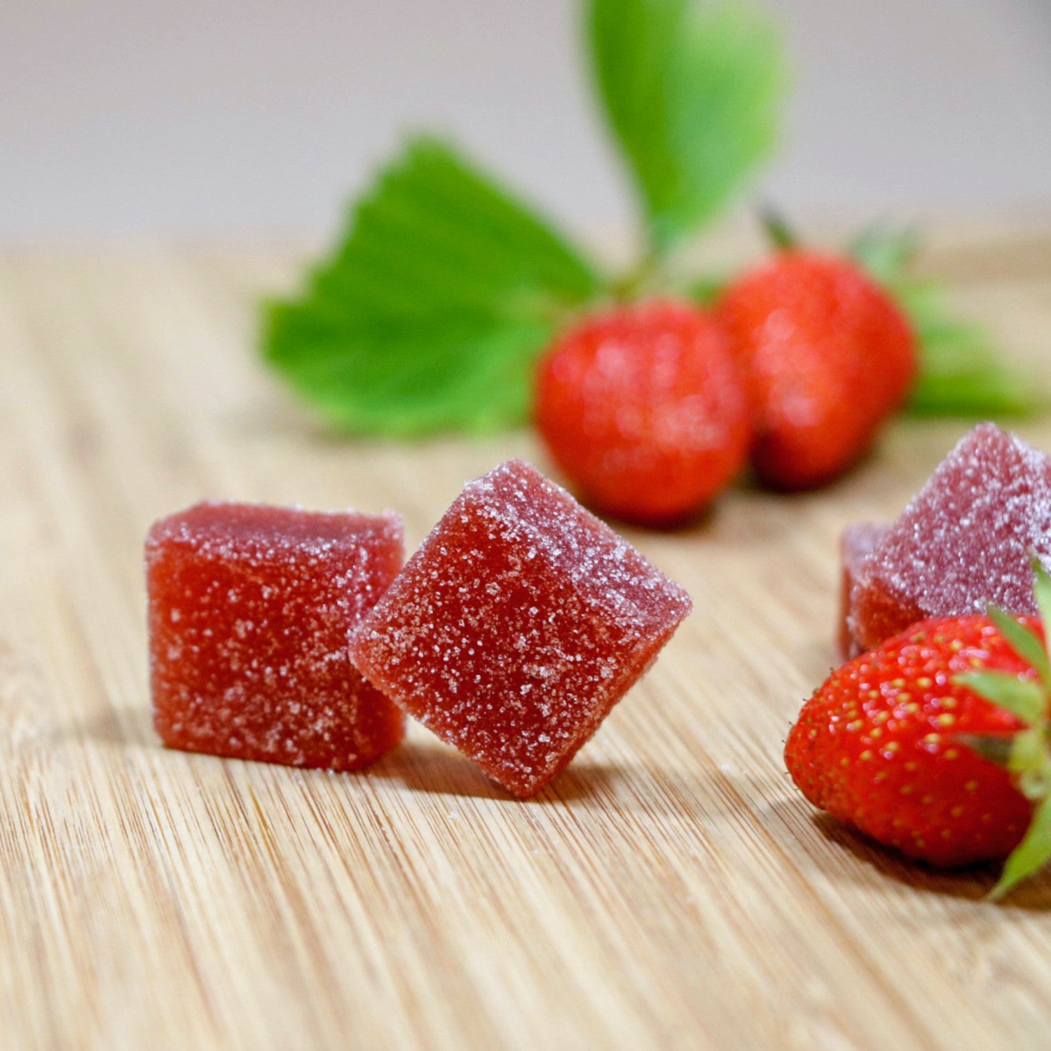 Assortment of red fruit pastes