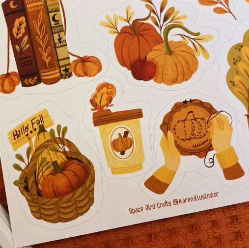 Stickers Pumpkin Spell