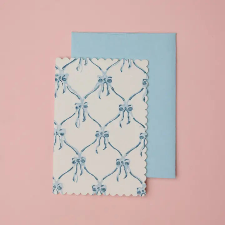 Carte Block Print - Nœuds Alaska