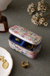 Boîte à Bijoux Soumaya Cream Wild Flowers