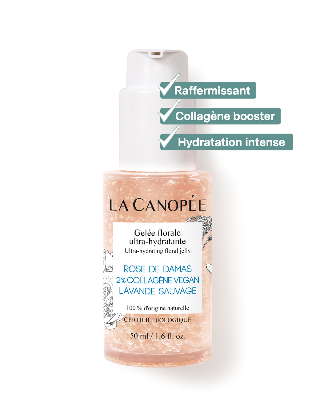 Gelée florale ultra hydratante