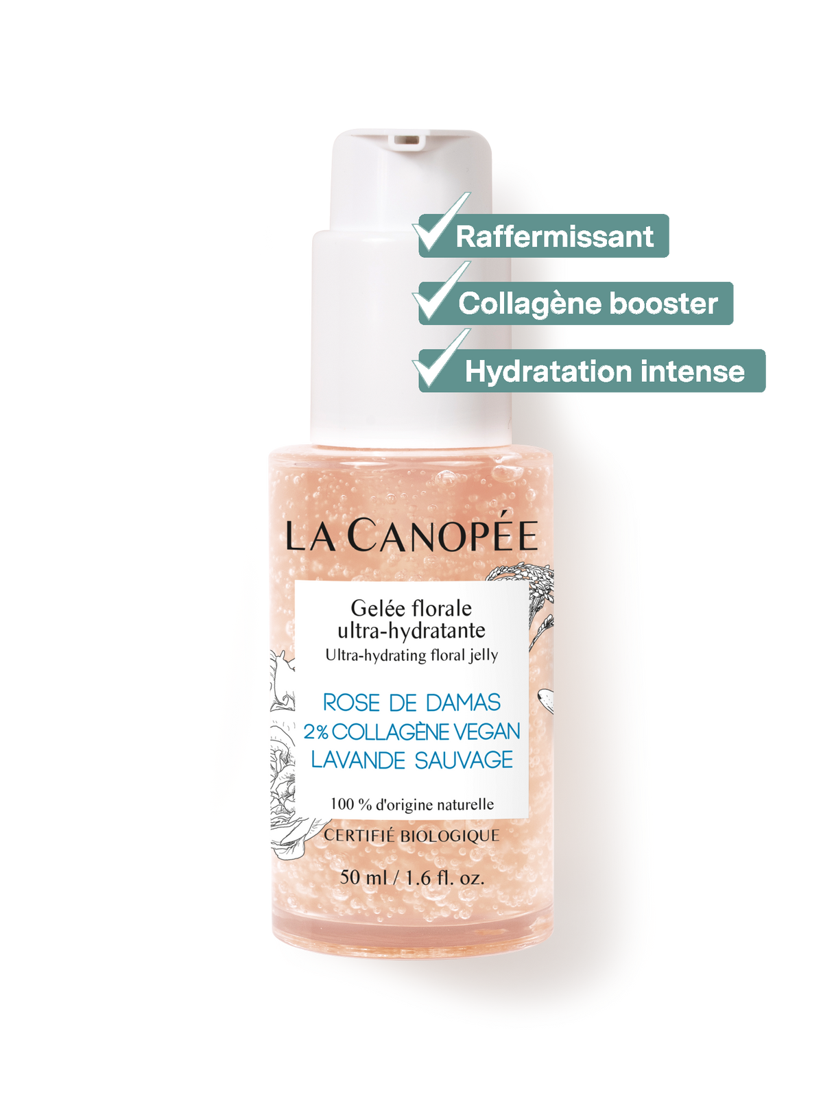 Gelée florale ultra hydratante