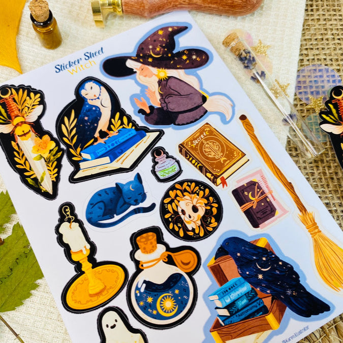 Stickers Witch