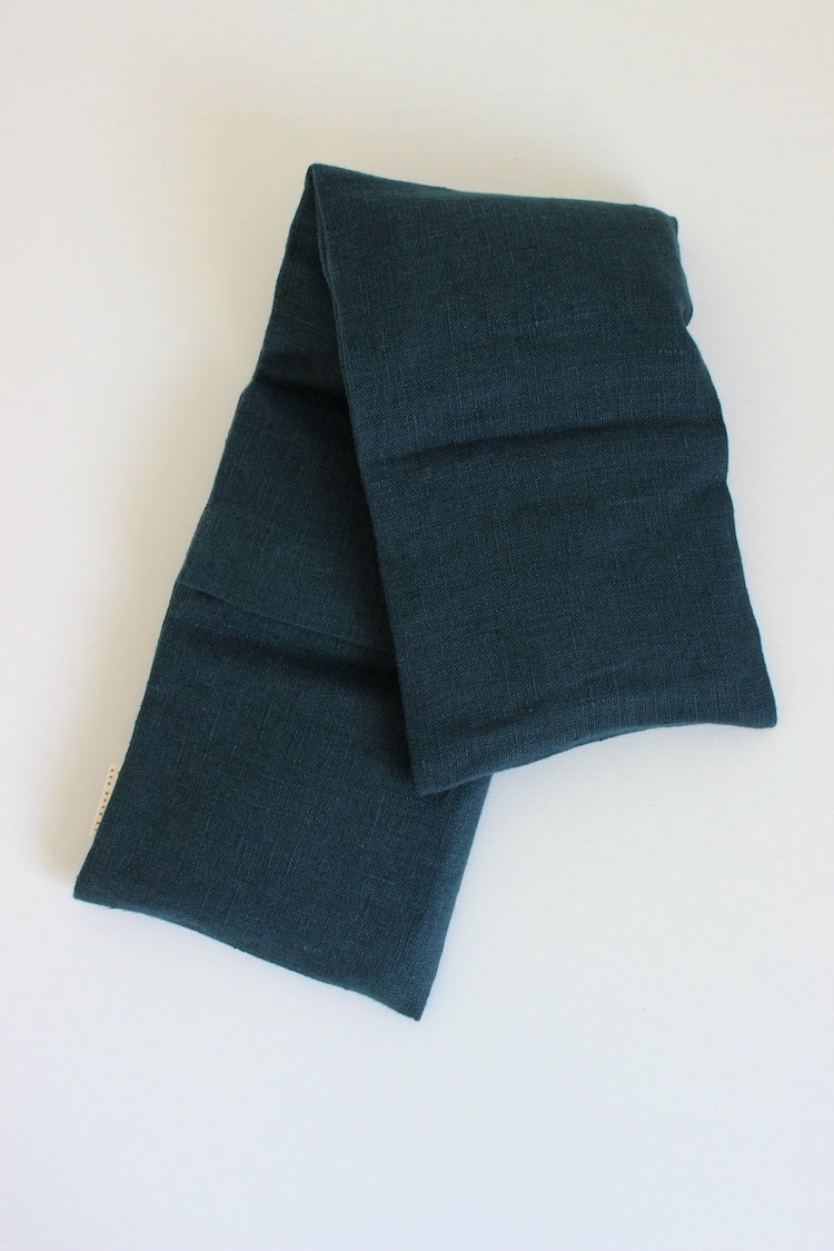 Bouillotte cervicales en lin Bleu de Prusse Le Gang des Fougères