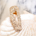 Sequin triangle hair clip