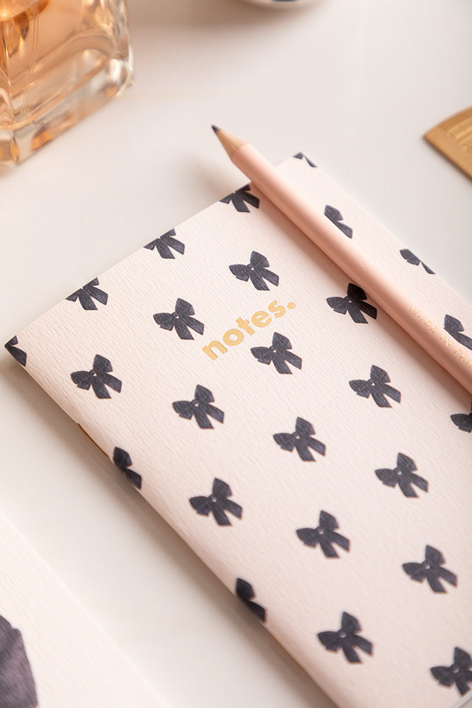 Duo Notebook Black Bow