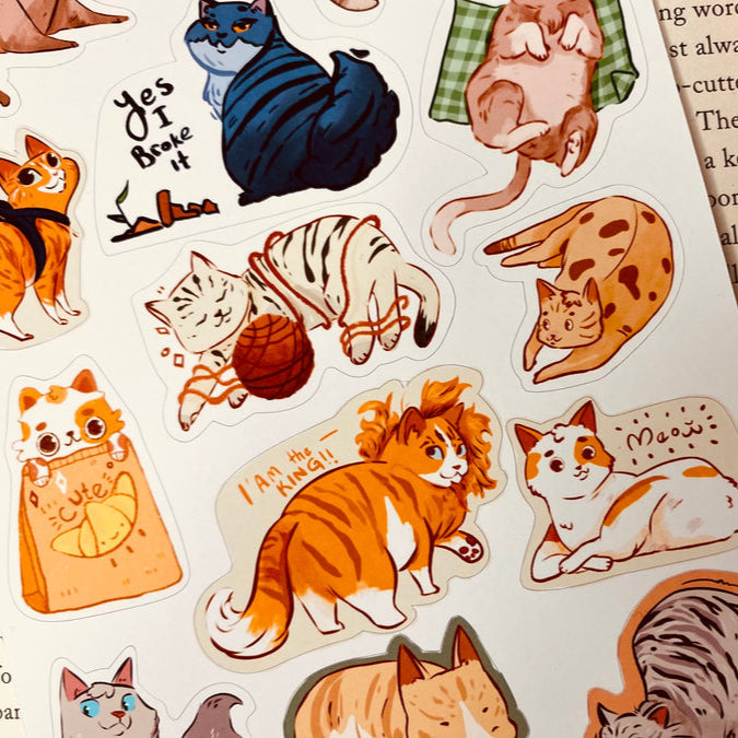 Stickers Cute Cats