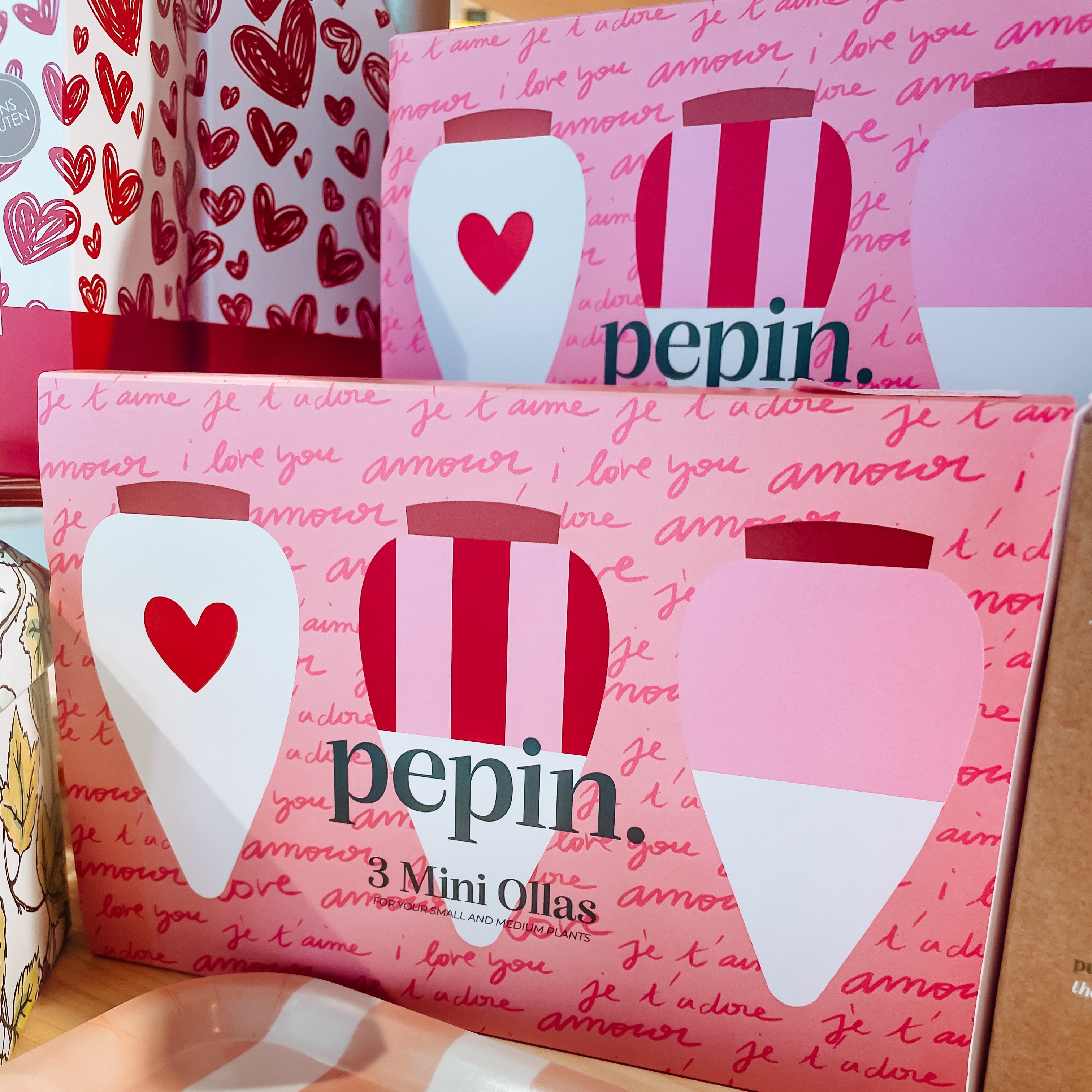 Trio De Mini Ollas Lovers