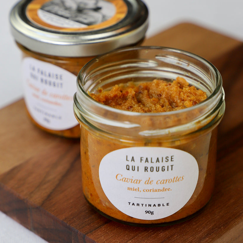 Caviar de carottes des sables miel coriandre