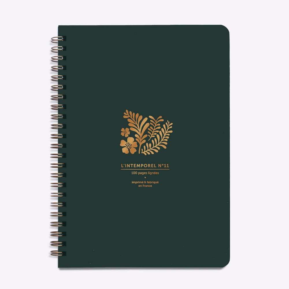 Spiral notebook Herbes Folles